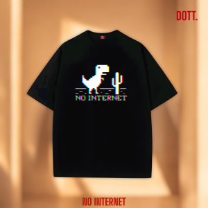 Drop Shoulder T-Shirt – No Internet