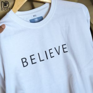 Drop Shoulder T-Shirt – Believe